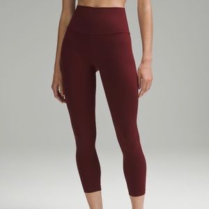 Lululemon Align High-Rise Pant 25in Red Merlot